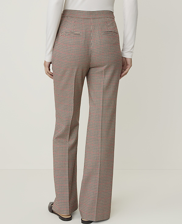 The Petite Modern Trouser in Houndstooth