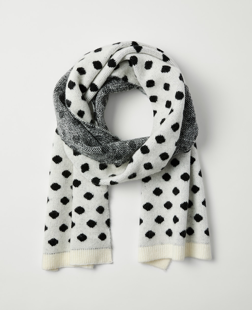 Dotted Blanket Scarf by Ann Taylor