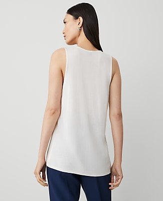 Mixed Media Tank Top