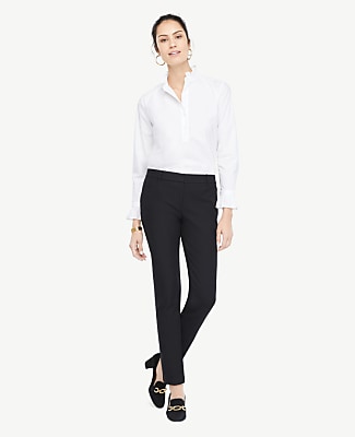 The Tall Ankle Pant In Cotton Twill - Curvy Fit