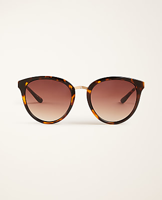 Round Sunglasses - Tortoise Brown