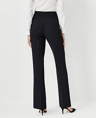 The Petite Side Zip Trouser in Fluid Crepe — Curvy Fit