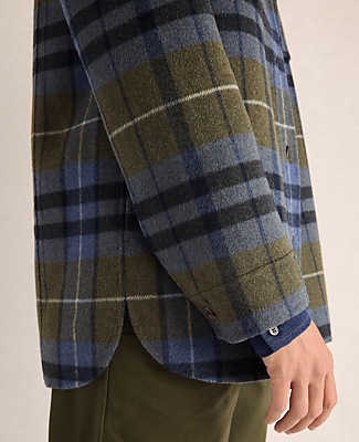 Haven Well Within Wool Blend Plaid Shacket