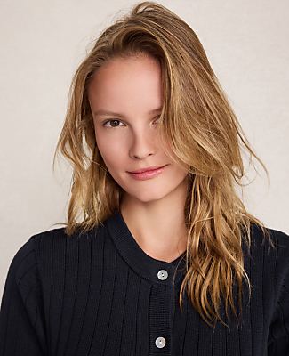 Haven Well Within Organic Cotton Ribbed Short Sleeve Sweater