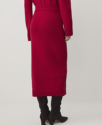 Petite Weekend Column Sweater Skirt