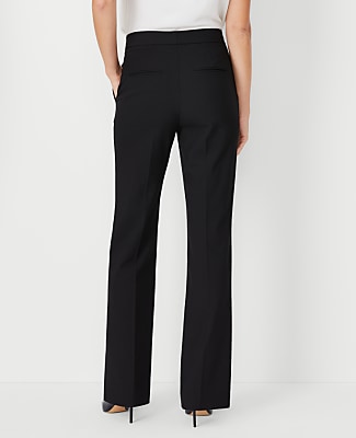 The Petite High Rise Trouser in Seasonless Stretch - Curvy Fit