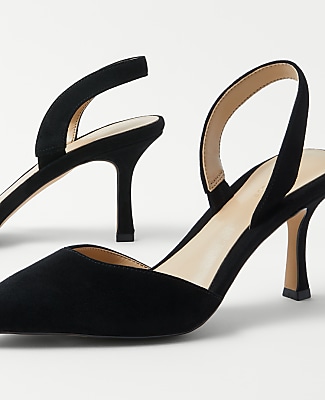 Kerry Suede Slingback Pump