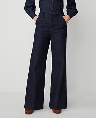 The Petite Denim Trouser