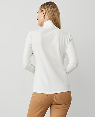 Petite Weekend Turtleneck Top