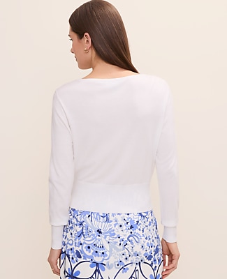 Scoop Neck Cardigan
