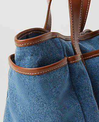 Weekend Collection Mini Denim Tote