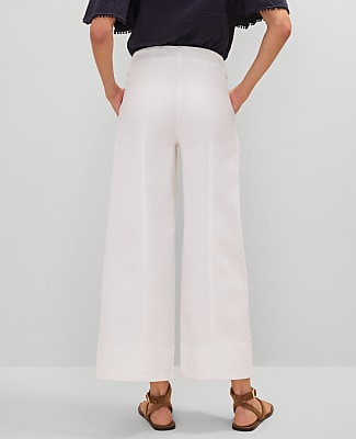 Weekend Wide-Leg Ankle Pant
