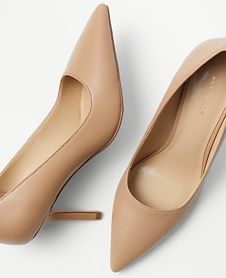 Mae Leather Pump - Desert Sand