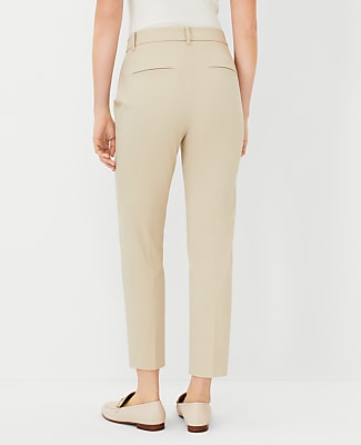 The Tall Cotton Crop Pant - Soft Khaki