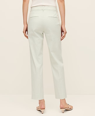 The Cotton Crop Pant - Pale Aqua