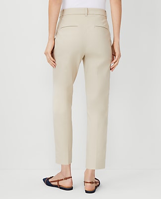 The Petite Cotton Crop Pant – Curvy Fit