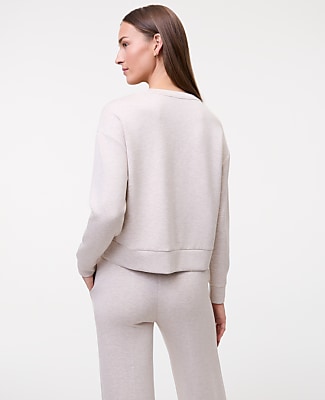 Weekend Crew Neck Sweatshirt in CloudPlush