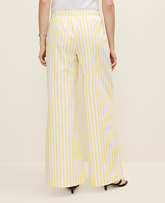 Weekend Striped Easy Palazzo Pant