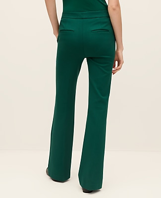 The Petite Skinny Flare Trouser in Ponte