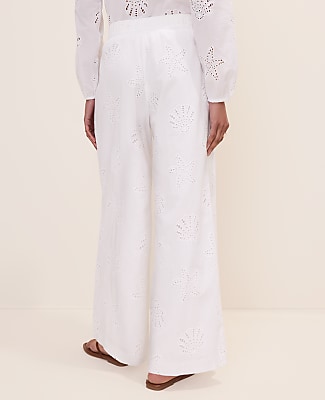 The Eyelet Easy Palazzo Pant