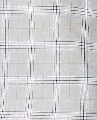 The Petite Straight Trouser in Plaid — Curvy Fit