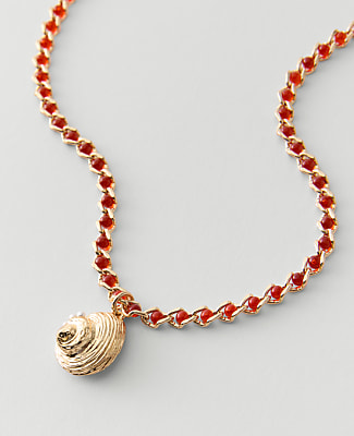 Beaded Pendant Necklace