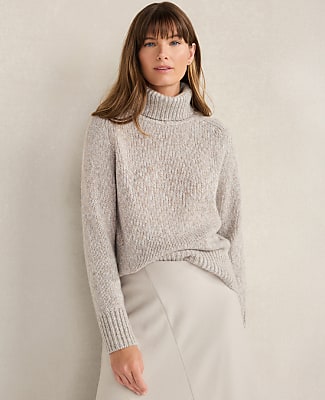 Haven Well Within Marled Cashmere Cocoon Crewneck Sweater