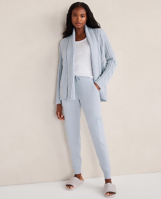 Haven Well Within Cashmere Cable Open Front Cardigan