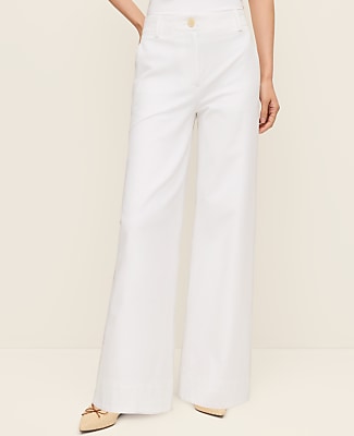 The Petite Modern Wide-Leg Pant in Bi-Stretch
