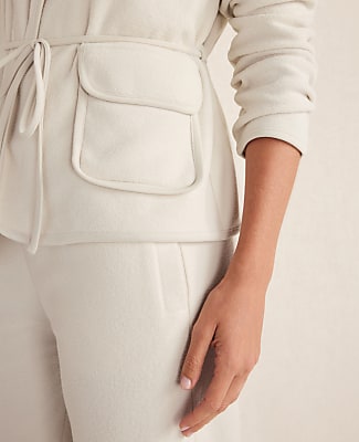 Haven Well Within Brushed Terry Open Front Jacket