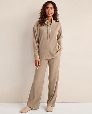 Haven Well Within Ottoman Rib Straight Leg Pants