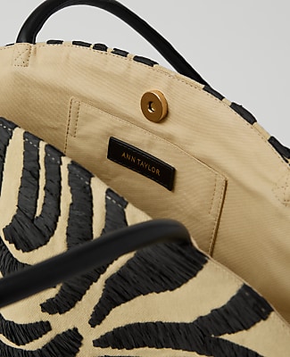 Zebra Print Tote