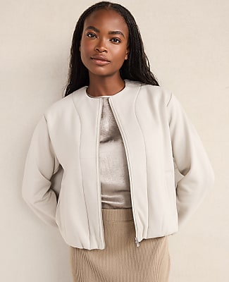 Haven Well Within Soft-Brushed Fleece Bubble Bomber