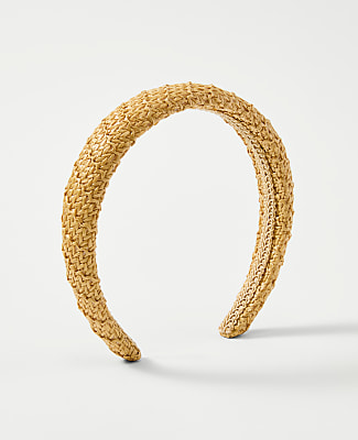 Ann Taylor Woven Straw Headband