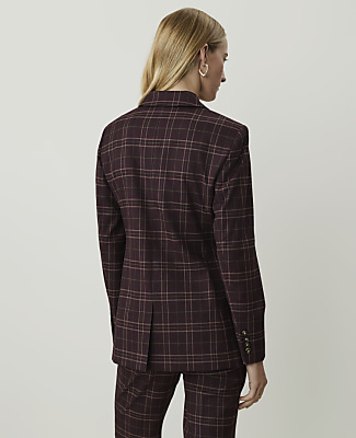 The Petite Crosby Blazer in Plaid