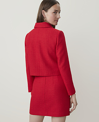 Collared Jacket in Tweed