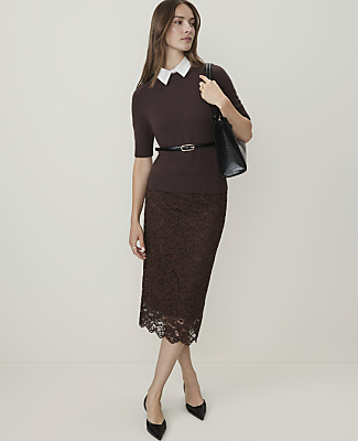 Collared Sweater Tee