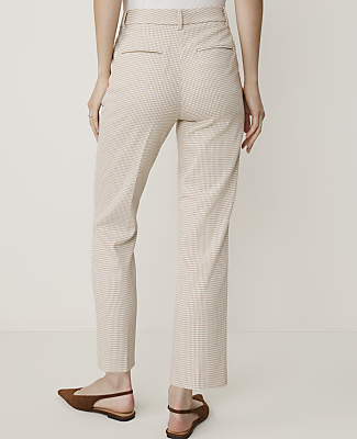 The Tall Eva Ankle Pant in Houndstooth
