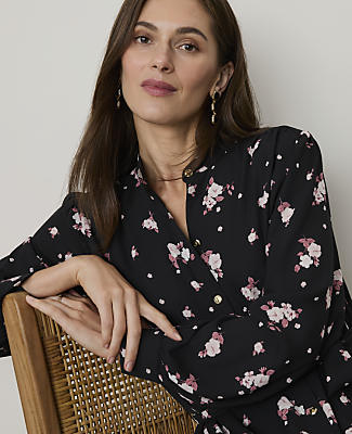Floral Midi Shirtdress