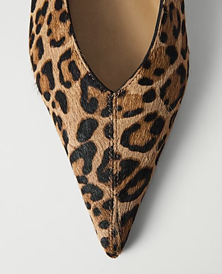 Weekend Haircalf Animal Print Flat