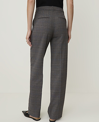The Plaid Caroline Pant — Curvy Fit