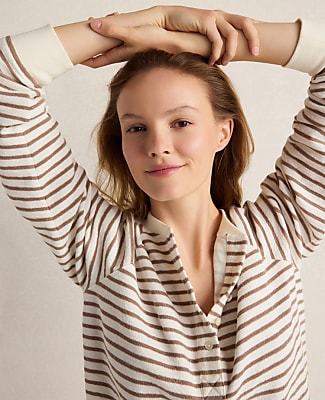 Haven Well Within Cotton Blend Textured Henley