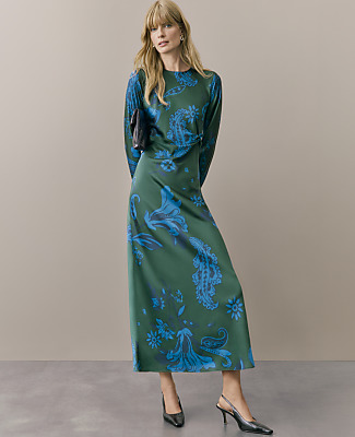 Paisley Twist Sheath Dress