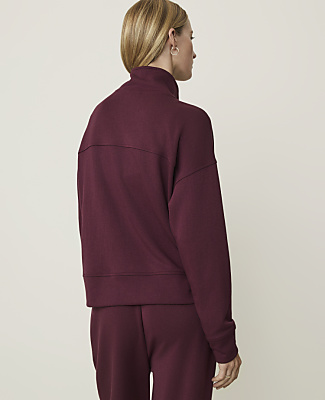 Weekend Mockneck Sweatshirt in CloudPlush