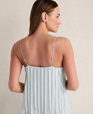 Haven Well Within Ramie Blend Pintuck Maxi Dress
