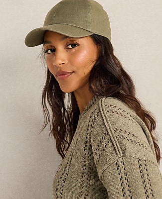 Haven Well Within Cotton Tape Yarn Vertical Stitch Sweater