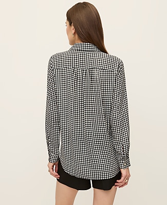 Gingham Camp Shirt