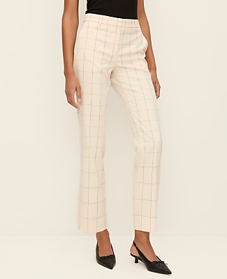The Tall Eva Ankle Pant in Windowpane