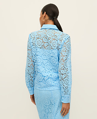 Petite Lace Shirt