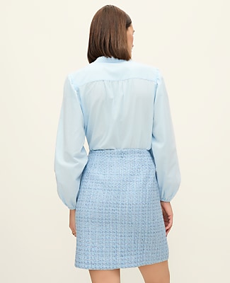 Tweed A-Line Skirt